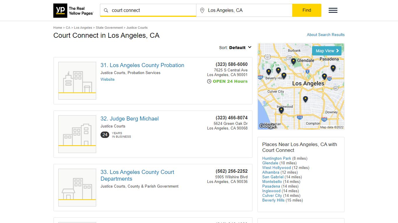Best 30 Court Connect in Los Angeles, CA with Reviews - Page 2 - YP.com